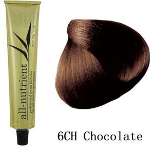 All-Nutrient Permanent Cream Hair Color - 6CH Chocolate